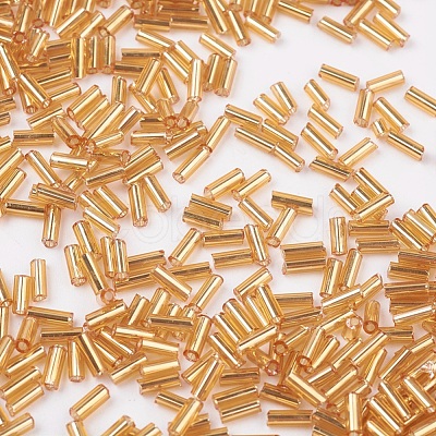 Glass Bugle Beads SEED-R011-22-1