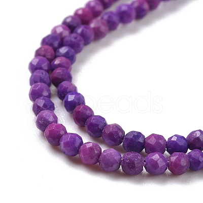 Natural Sugilite Beads Strands G-D463-07-1