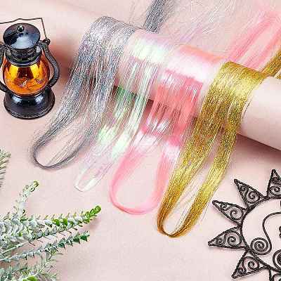 PandaHall Elite 8Pcs 4 Colors Fashion Women's Hair Accessories PHAR-PH0001-13-1