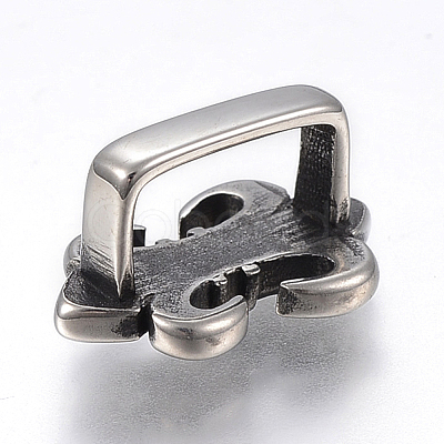 304 Stainless Steel Slide Charms STAS-F169-23AS-1