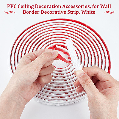 PVC Ceiling Decoration Accessories DIY-WH0569-52B-1