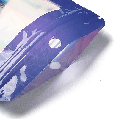 Rectangle Glitter Holographic PVC Zip Lock Bags ABAG-P011-01F-03-1