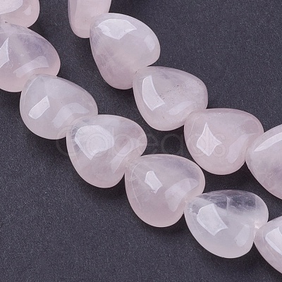 Girlfriend Valentines Day Ideas Natural Rose Quartz Bead Strands X-G-R190-18-1