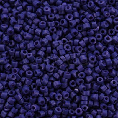 Glass Cylinder Beads SEED-S047-N-001-1