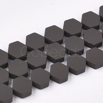 Spray Painted Non-magnetic Synthetic Hematite Beads G-T116-03B-20-1