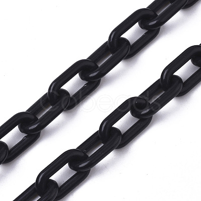 Opaque Acrylic Cable Chains SACR-N010-002A-1