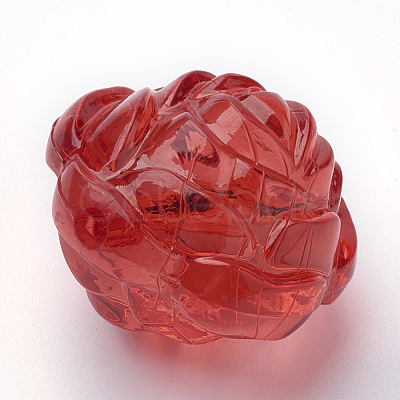 Transparent Acrylic Beads TACR-T002-20-1