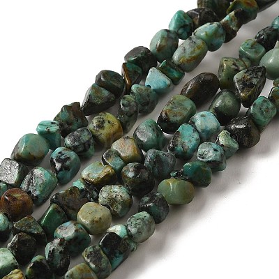 Natural African Turquoise(Jasper) Beads Strands G-D081-A05-1