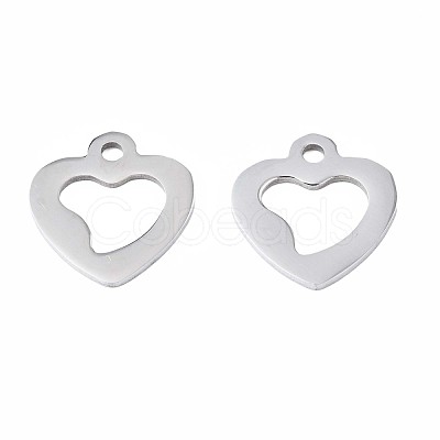 Non-Tarnish 201 Stainless Steel Charms STAS-N095-073-1