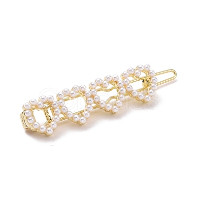 Alloy Hair Barrettes PHAR-Z003-07LG-1