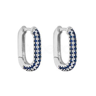 925 Sterling Silver Hoop Earrings JE1057B-1