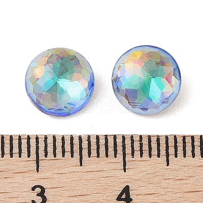 Glass Rhinestone Cabochons RGLA-L029-10A-SPLA-1