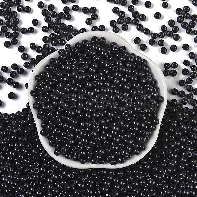 Opaque Acrylic Beads SACR-A007-01A-16-1