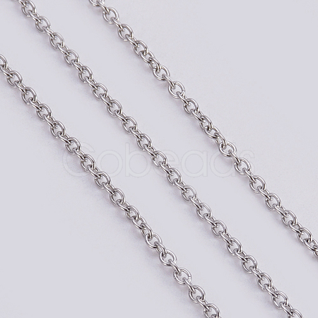 304 Stainless Steel Cable Chains CHS-F001-02P-1