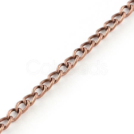 Unwelded Iron Curb Chains CH-R078-08R-1