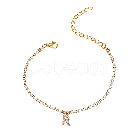 Fashionable and Creative Rhinestone Anklet Bracelets DA6716-18-1