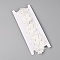 Organza Pearl Ribbon, Embroidered Applique Sewing Ribbon, Flower, White, 1-3/4 inch(45mm), 15 yards/roll