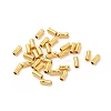 Rack Plating Brass Beads KK-E081-02G-01-2