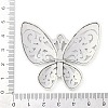 Tibetan Style Alloy Filigree Butterfly Pendants TIBEP-S282-AS-LF-3