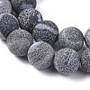 Natural Weathered Agate Beads Strands G-L534-M-10mm-3