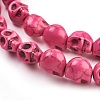 Synthetic Howlite Beads X-TURQ-E006-14-3
