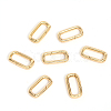 Brass Spring Gate Rings FIND-WH0127-90G-5