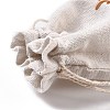Christmas Cotton Cloth Storage Pouches ABAG-M004-02L-4