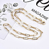 Brass Paperclip Chains MAK-S072-14A-G-4