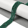 Synthetic Malachite Beads Strands G-B090-A13-01-2