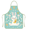 Cute Easter Rabbit Pattern Polyester Sleeveless Apron PW-WG40759-05-1