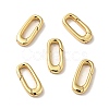 Brass Spring Gate Rings KK-J301-11G-2