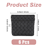 Rectangle Imitation Leather Multipurpose Shrapnel Makeup Bags ABAG-WH0039-20A-02-2