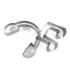 Non-Tarnish 430 Stainless Steel Cookie Cutters MUSI-PW0002-022-3