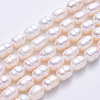 Grade A Natural Cultured Freshwater Pearl Beads Strands A23WB011-2
