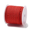 20M Polyester Braided Cord for Jewelry Making OCOR-G015-04A-03-3