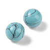 Synthetic Turquoise No Hole Sphere Beads G-K353-04B-12-2