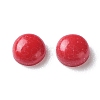 Synthetic Coral Cabochons G-F501-03-2mm-2