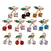 Alloy Rhinestone Pendants ALRI-TA0001-11-11