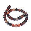 Natural Banded Agate/Striped Agate Beads Strands G-D0005-30-10mm-2
