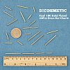DICOSMETIC 40Pcs 4 Style Brass Bar Pendants KK-DC0001-19-4