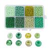 1 Box Mixed 6/0 Glass Seed Beads Round  Loose Spacer Beads SEED-X0050-4mm-05-1