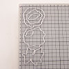 Clear Silicone Stamps and Carbon Steel Cutting Dies Set DIY-F105-06-7