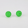 Round Silicone Focal Beads SI-JX0046A-48-2