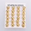 304 Stainless Steel Stud Earrings EJEW-E244-A04-G-3