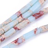 Synthetic Imperial Jasper Beads Strands X-G-L496-A07-1