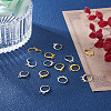 PandaHall Jewelry 180Pcs 6 Style Brass Leverback Earring Findings KK-PJ0001-19-12