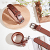 Imitation Leather Coat Cuff Belt FIND-WH0111-387B-5