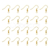 Brass Earring Hooks KK-YW0001-28G-4