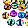 Glass Cabochons GGLA-T004-02-2