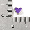 Heart Shape Silver 925 Sterling Silver Beads STER-A031-02E-3